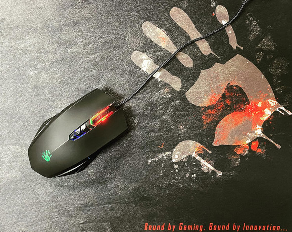 Bloody A70x Optical Gaming Mouse with Light Strike (LK) Switch & Scroll - Fully Programmable and Advance Macros (A70x-MatteBlack) Bloody A70x Optical Gaming Mouse with Light Strike (LK) Switch & Scroll - Fully Programmable and Advance Macros (A70x-MatteBlack)