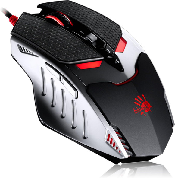 TL80 Termin8r Ultra-Core Laser Gaming Mouse | Light Strike (LK) Optical Switch & Scroll - Shift Lever and 8 Programmable Buttons with Advanced Macros - X'Glide Armored Mouse Feet - USB TL80 Termin8r Ultra-Core Laser Gaming Mouse | Light Strike (LK) Optical Switch & Scroll - Shift Lever and 8 Programmable Buttons with Advanced Macros - X'Glide Armored Mouse Feet - USB