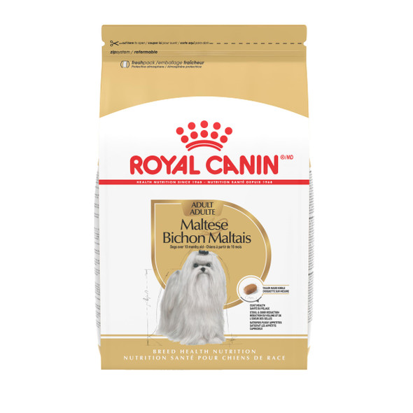 Royal Canin Breed Health Nutrition Maltese Adult Dry Dog Food 2.5 Lb Bag