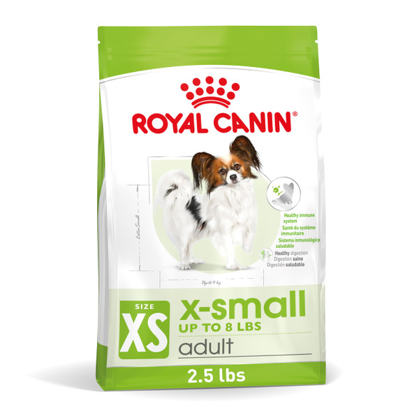 Royal Canin Size Health Nutrition X-Small 7+ Adult Dry Dog Food 2.5 Lb Bag