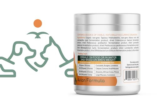 Sacred Valley Pets Parrot Probiotic Prebiotic And Postbiotic Pet Bird Supplies Used With Water Vitamins Budgie Treats Baby Parrot Formula Parrot Medicine Mix In Parrot Food