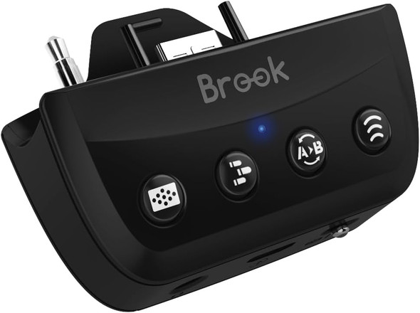 Brook Xone SE Adapter - Type C Version, for XB Elite Series 2 and XB X/S Controllers on XB X/S, Switch, PS4 Gaming Consoles and PC(XID), Supports Motion Control, Turbo, Remap, Audio Function