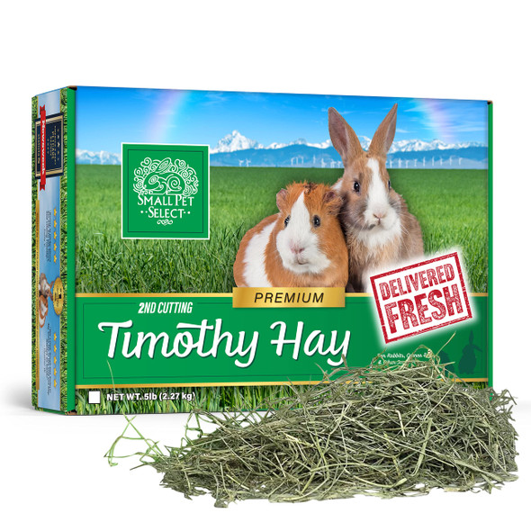 Small Pet Select 2Nd Cutting Perfect Blend Timothy Hay Pet Food For Rabbits Guinea Pigs Chinchillas And Other Small Animals Premium Natural Hay Grown In The Us 12 Lb