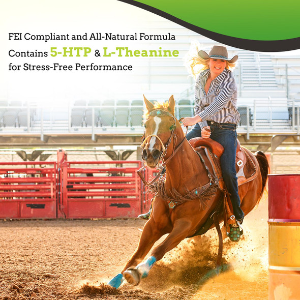 Synnutra Equine Synchill 100% Natural & Nutritional Supplement Lab Proven Results Designed For Focus & Performance Approved By Olympians And Veterinarians Daily Pellets -30 Servings Made In Usa