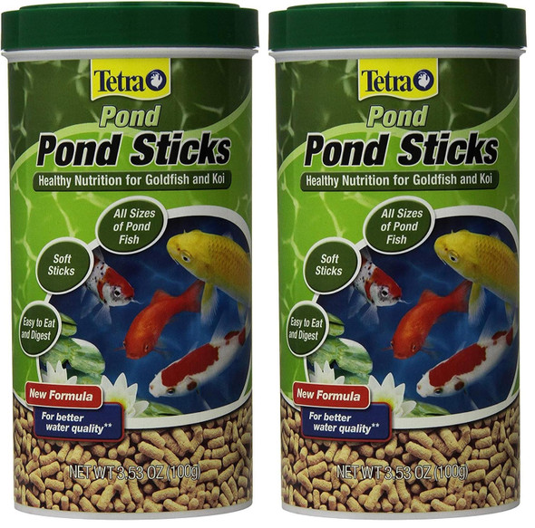 Tetrapond Pond Sticks Pond Fish Food For Goldfish And Koi 1.72 Pounds