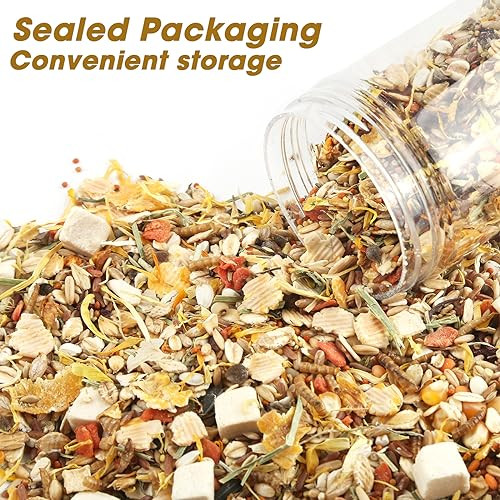 Uniqus Gourmet Hamster & Gerbil Food Dry Food For Hamsters-Supports Healthy Digestion And Healthy Teeth Unique Edible Treats For Guinea Pigs Hamsters Gerbils