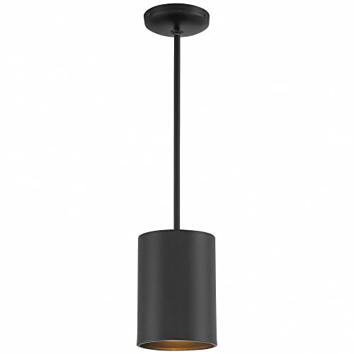 Access Lighting 29006-MBL Pilson XL Pendant 1-Light 60 Watts Matte Black