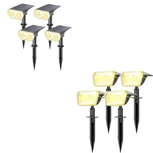 Linkind 4 Pack Warm White Spotlight StarRay & 4 Pack Warm White Spotlight SP004