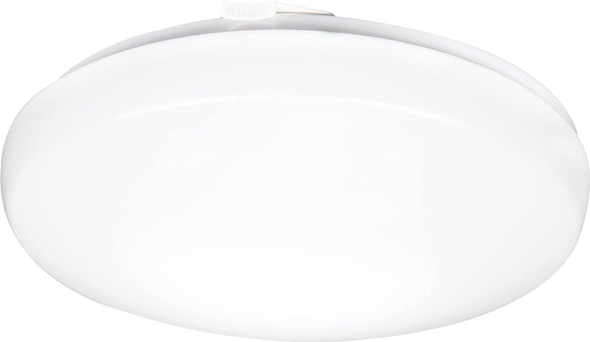Lithonia Lighting 14 Inch Round LED Flush Mount Ceiling Light Low Profile Modern Ceiling Light Fixture 4000K Cool White Color Temperature Dimmable White (FMLRL 14 20840 M4)
