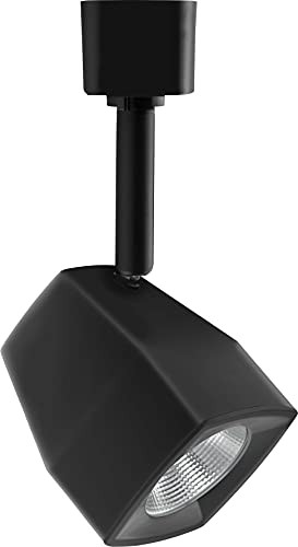 Lithonia Lighting Square Integrated LED Track Head LED 2700 K 90CRI Black Master Pack of 2