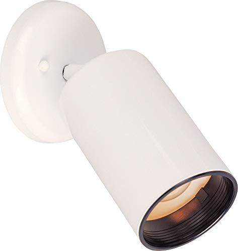 Maxim Spots One Light Can Wall/Flush Mount with White Finish