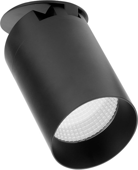 Maxxima 3 in. LED Cylinder Downlight, Recessed Ceiling Spot Light, 1000 Lumens, 5 CCT Selectable 2700K/3000K/3500K/4000K/5000K, Dimmable, White, 90 CRI, IC Rated, Canless, J-Box Included