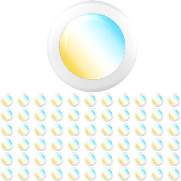 Sunco Lighting Sunco 6 Pack LED Disc Lights Ceiling 6 Inch, Flush Mount Disk Light, Recessed Can Lighting, 1050 LM, 15W (75W Equivalent), Selectable CCT 3000K/4000K/5000K/6000K/6500K, Dimmable, Damp Rated ETL