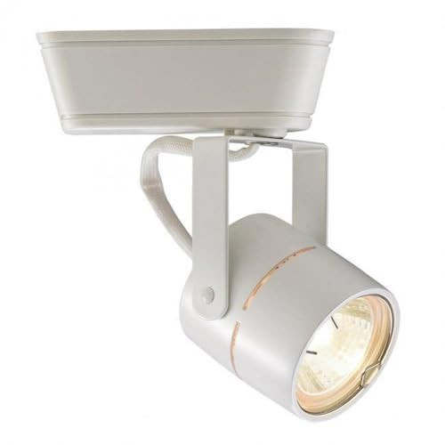 WAC Lighting One Light Low Voltage Track Head-White Finish-LED Lamping Type-J Type Track/Rail System Type-50 Watt