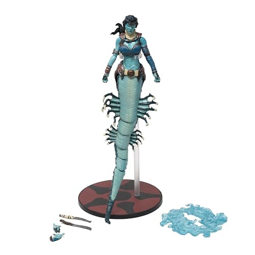 Boss Fight Studio Court of The Dead Gallevarbe, Eyes of The Queen Action Figure “ Highly Articulate Collectible Figurine with Accessories Including Alternate Hands, Water Feature, and Knives “ 4