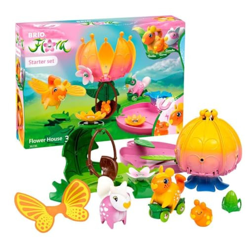 Brio Flora 36236 Flower House Starter Kit  Endless Imaginative Play Fun Playset for Girls and Boys Ages 3+