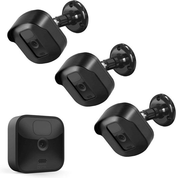 Blink Xt2 Wall Mount Bracket, 3 Pack Plastic Housing/Mount with Blink Sync Module Outlet Mount for Blink Xt2/Xt Indoor Outdoor Cameras Security System (Black) Blink Xt2 Wall Mount Bracket, 3 Pack Plastic Housing/Mount with Blink Sync Module Outlet Mount for Blink Xt2/Xt Indoor Outdoor Cameras Security System (Black)