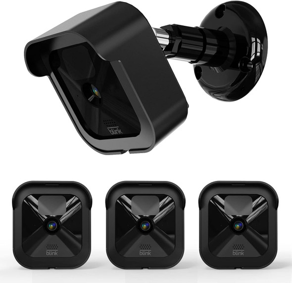 Blink Outdoor Camera Mounts (3rd Gen) 3 pcs, Weatherproof Protective Housing Cover with 360 Degree Adjustable Wall Mount for Blink Outdoor Security Camera System (Outdoor Black) Blink Outdoor Camera Mounts (3rd Gen) 3 pcs, Weatherproof Protective Housing Cover with 360 Degree Adjustable Wall Mount for Blink Outdoor Security Camera System (Outdoor Black)