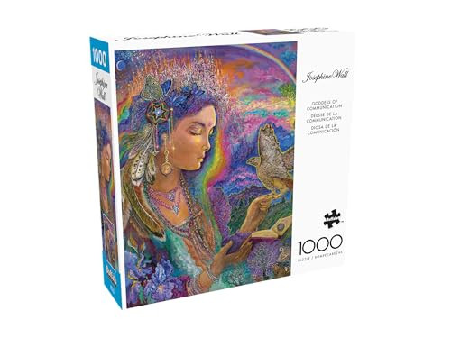 Buffalo Games - Josephine Wall - Goddess of Communication - 1000 Piece Jigsaw Puzzle for Adults - Challenging Puzzle Perfect for Game Nights - Finished Size is 26.75 x 19.75