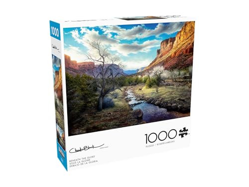 Buffalo Games - Charles Black - Beneath The Glory - 1000 Piece Jigsaw Puzzle for Adults -Challenging Puzzle Perfect for Game Nights - Finished Size is 26.75 x 19.75