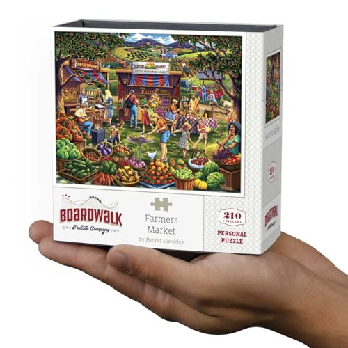 D·O·W·D·L·E Farmers Market by Boardwalk - Personal Puzzle - 210 Piece