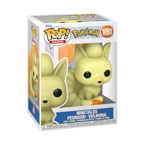 Funko Pop Games: Pokemon - Ninetails - Ninetales - Collectable Vinyl Figure -  Idea - Official Merchandise - Toys for Kids & Adults - Games Fans - Model Figure for Collectors and Display
