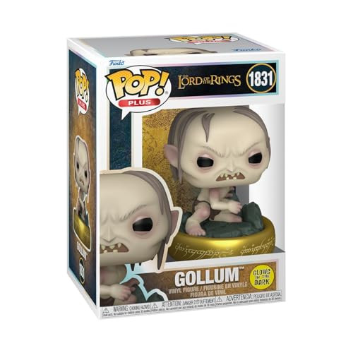 Funko Pop Plus: The Lord of The Rings - Gollum - Glow in The Dark - Collectable Vinyl Figure -  Idea - Official Merchandise - Toys for Kids & Adults - TV Fans - Model Figure for Collectors