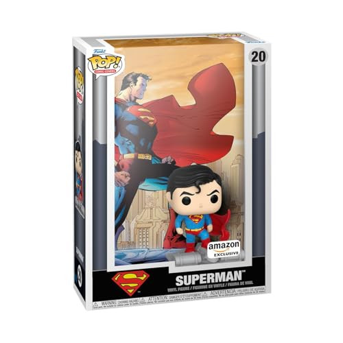 Funko Pop Comic Cover: DC - Superman 85th Anniversary - DC Comics -  Exclusive - Collectable Vinyl Figure -  Idea - Official Merchandise - Toys for Kids & Adults