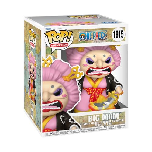 Funko Pop Super: One Piece - Big Mom - (Kimono) - 1/6 Odds for Rare Chase Variant - Collectable Vinyl Figure -  Idea - Official Merchandise - Toys for Kids & Adults - Anime Fans