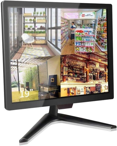 19 inch CCTV Security Monitor, Cocar Security Surveillance Monitor for Home Security Systems Surveillance Camera STB PC, 1280x1024 Vesa 10 * 10 Mounting Built-in Speaker, BNC/VGA/HDMI/Audio in & Out 19 inch CCTV Security Monitor, Cocar Security Surveillance Monitor for Home Security Systems Surveillance Camera STB PC, 1280x1024 Vesa 10 * 10 Mounting Built-in Speaker, BNC/VGA/HDMI/Audio in & Out