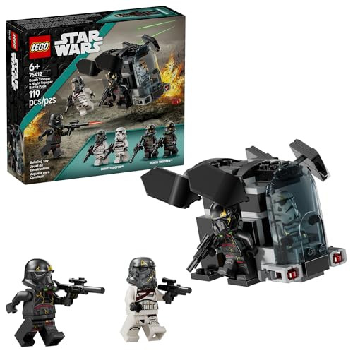 LEGO Star Wars Death Trooper & Night Trooper Battle Pack Kids Toy - Building Set for Pretend Play - Ahsoka Series Model Kit for Boys and Girls, Ages 6+ - Birthday  Idea for Movie Fans -75412