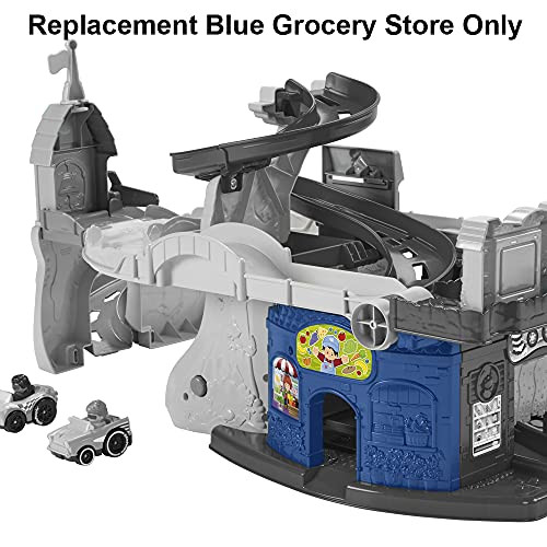 Little People Replacement Parts Sit 'n Stand Raceway - HBD77  Replacement Blue Grocery Store