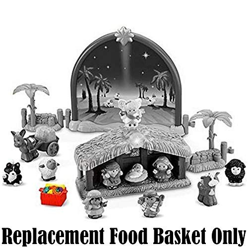 Little People Replacement Part for Fisher-Price Manger Scene - N6010  Christmas Story Playset  Replacement Food Basket