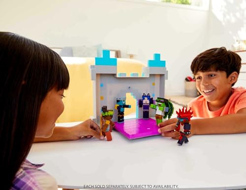 Mattel Minecraft Creator Series Playset, Party Supreme™s Palace Toy with Lights, Music & 3.25-inch Action Figure