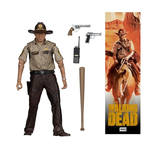 McFarlane Toys- The Walking Dead Rick Grimes 5in Action Figure
