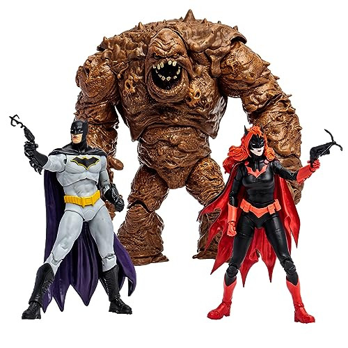 McFarlane Toys - DC Multiverse Clayface Batman & Batwoman 3pk, Gold Label,  Exclusive