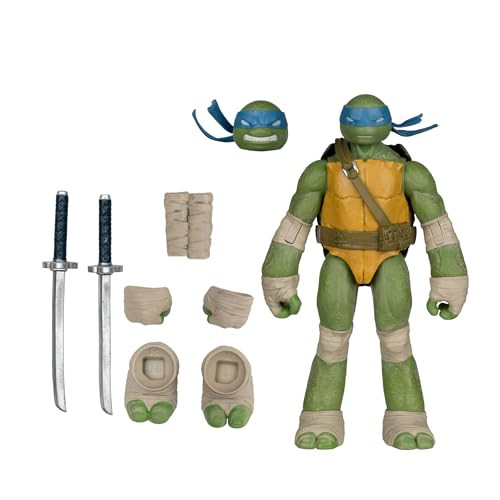 McFarlane Toys-Teenage Mutant Ninja Turtles (Page Punchers) Leonardo 5in Action Figure with Comic