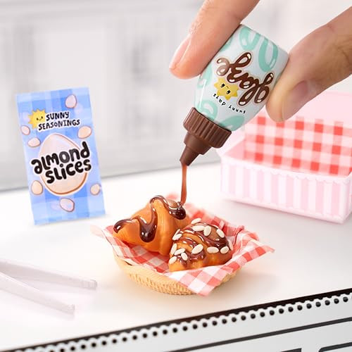 MGA's Miniverse Make It Mini Cafe Series 4, Mini Collectibles - Blind Pack, DIY, Resin Play, Replica Food, NOT Edible, Collectors, 8+