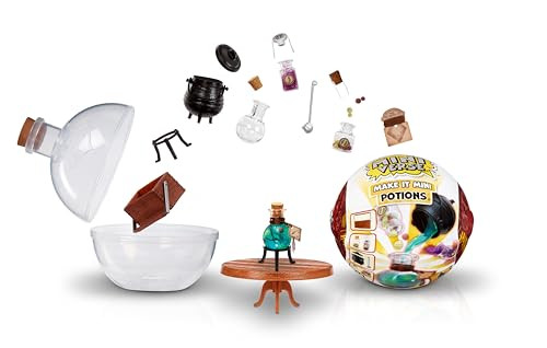 MGA's Miniverse Make It Mini Potions Harry Potter Party Pack (6 Pack) Mini Collectibles - MGA's Miniverse, Blind Packaging, DIY, Resin Play, Replica Potions, NOT EDIBLE, Collectors, 8+