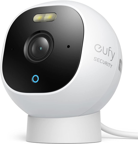 eufy Security Outdoor Cam E210, All-in-One Security Camera with 1080p Resolution, Spotlight, Color Night Vision, No Monthly Fees, Wired Camera, IP67 Weatherproof, Motion Only Alert* eufy Security Outdoor Cam E210, All-in-One Security Camera with 1080p Resolution, Spotlight, Color Night Vision, No Monthly Fees, Wired Camera, IP67 Weatherproof, Motion Only Alert*