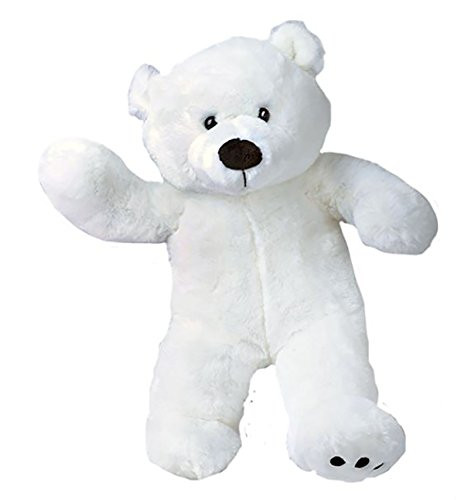 Stuffems Toy Shop Cuddly Soft 8 inch Stuffed White Polar Bear...We Stuff 'em...You Love 'em
