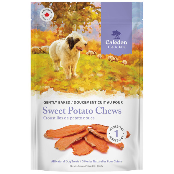 Caledon Farms Sweet Potato Chews for Dogs 9.3 OZ