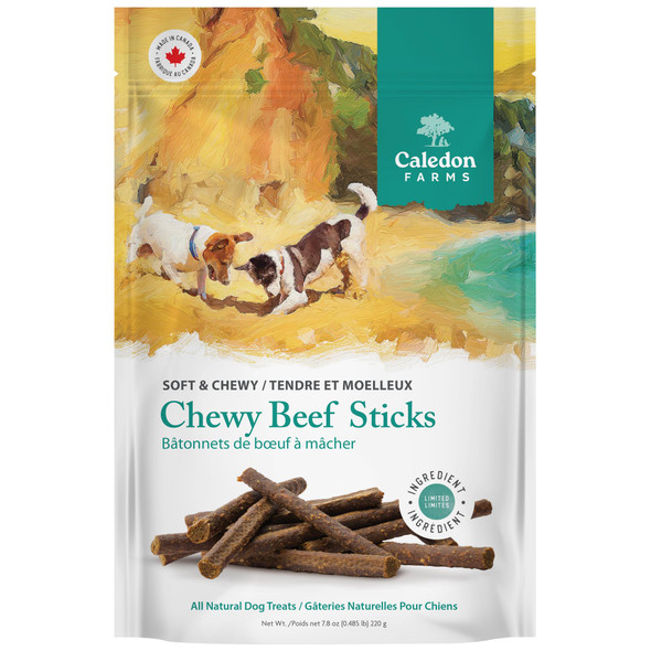 Caledon Farms Chewy Chicken Sticks Dog Treats: 220G/7.8OZ
