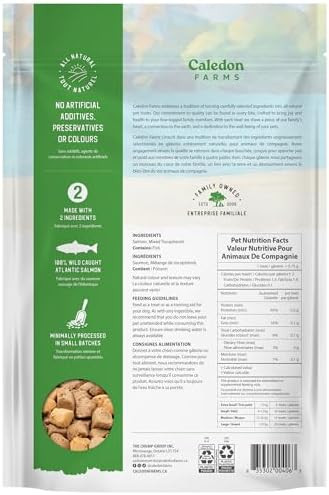 Caledon Farms ze Dried Dog Treats - Salmon 3.2OZ