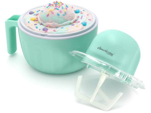 Elite Gourmet Americana Collection Elite Pint Perfect„¢ Eim1205Mx 1 Pint Ice Cream Maker Zing Mug Frozen Yogurt Sorbet Gelato Treat Recipes Mint