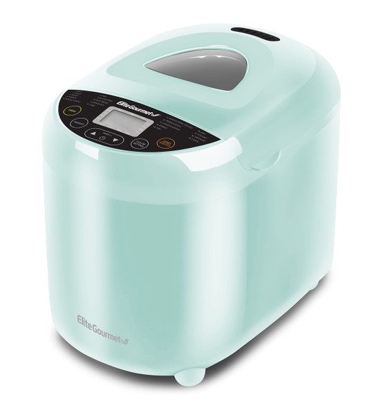 Elite Gourmet Ebm8103Ss Programmable Bread Maker Machine 3 Loaf Sizes 19 Menu Functions Gluten White Wheat Rye French And More 2 Lb Stainless Steel