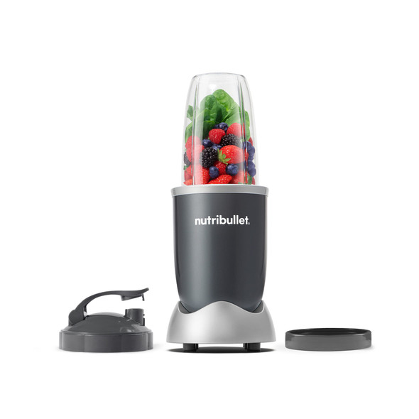 Nutribullet Personal Blender Shakes Smoothies Food Prep And Frozen Blending 24 Ounces 600 Watt Gray Nbr-0601Wm