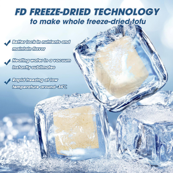 Abizoo Ze Dried Tofu For Hamsters High Protein Low Fat & Balanced Minerals Grain Single Ingredient Natural Treats Enrichment Snacks For Rabbits, Guinea Pigs & Small Pets