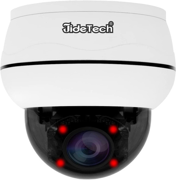 JideTech 4K POE PTZ 8MP Camera Outdoor, 5X Optical Zoom Dome Camera with Smart IR Night Vision, IP Security Camera with Microphone/Audio, Human/Vehicle Detection, Auto Tracking, SD Card Slot, IP66 JideTech 4K POE PTZ 8MP Camera Outdoor, 5X Optical Zoom Dome Camera with Smart IR Night Vision, IP Security Camera with Microphone/Audio, Human/Vehicle Detection, Auto Tracking, SD Card Slot, IP66