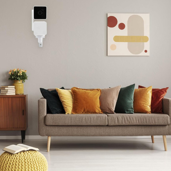 Lefxmophy Mount For Wyze Cam Pan V3 For Camera Wall/Ceiling Indoor/Outdoor Mounting Bracket Base 180 Degree Tilt Adjustable Shelf Stand